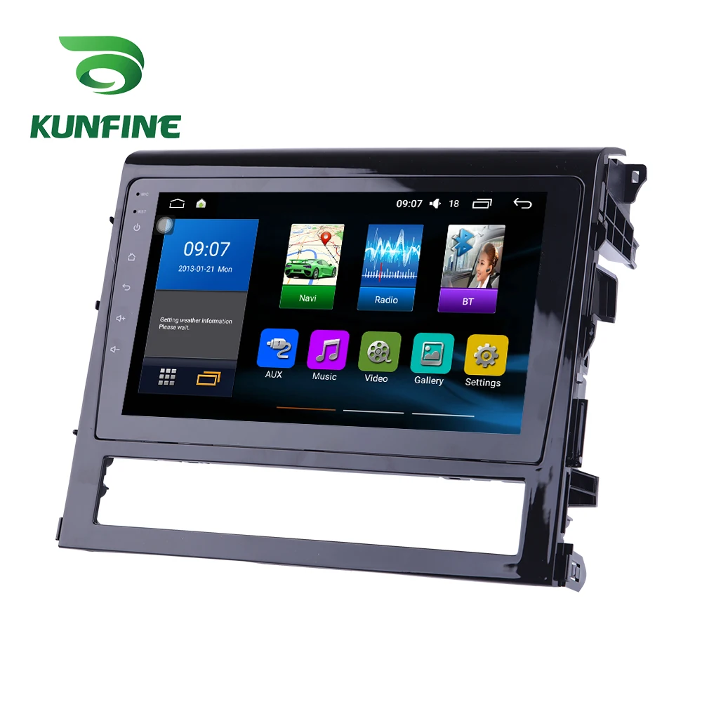 Восьмиядерный 1024*600 Android 8 1 автомобильный DVD GPS навигационный плеер Deckless стерео для