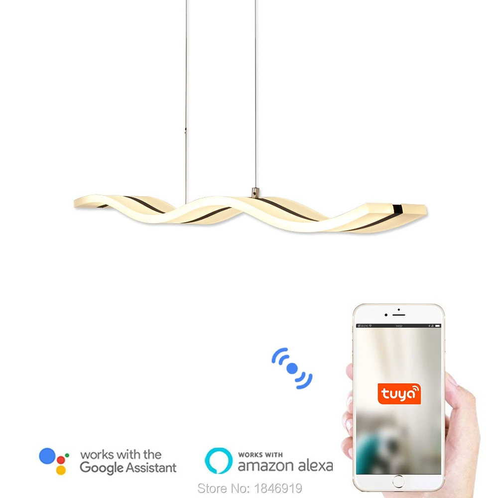 Современный светодиодный подвесной светильник Umeiluce умный Wi Fi для гостиной