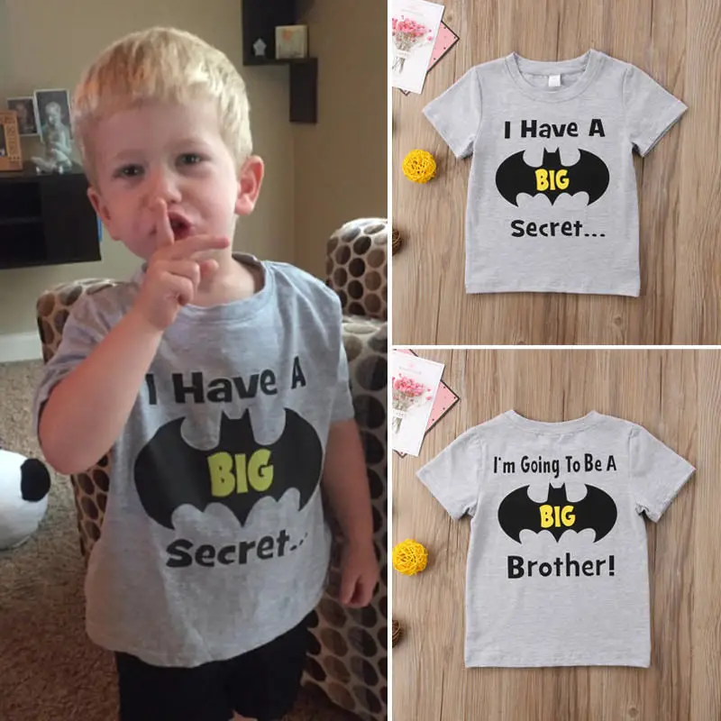 Лидер продаж хлопковая Футболка с Бэтменом для маленьких мальчиков топ принтом