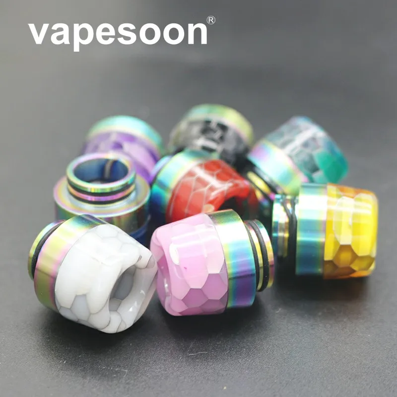 

20pcs VapeSoon 810 Colorful Drip Tip For TFV8 BIG BABY/TFV12/TFV12 Prince/TFV8 X-BABY MANTA RTA Reload etc 810 Drip Tip