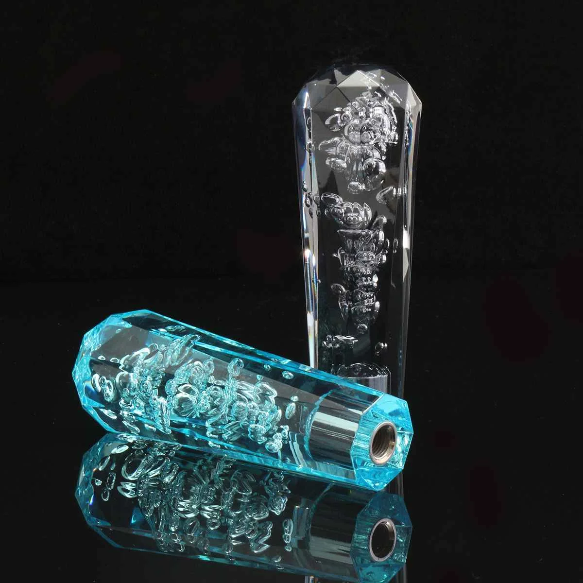 M8 M10 M12 2 цвета 15 см автомобиль грузовик механическая коробка передач Кристалл пузырь дрейф ручка переключения передач серый синий