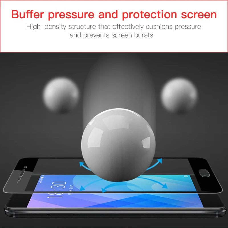 Закаленное стекло для Meizu note 6 Pro 7 plus U10 U20 A5 5 E2 5S полное покрытие Защитная пленка