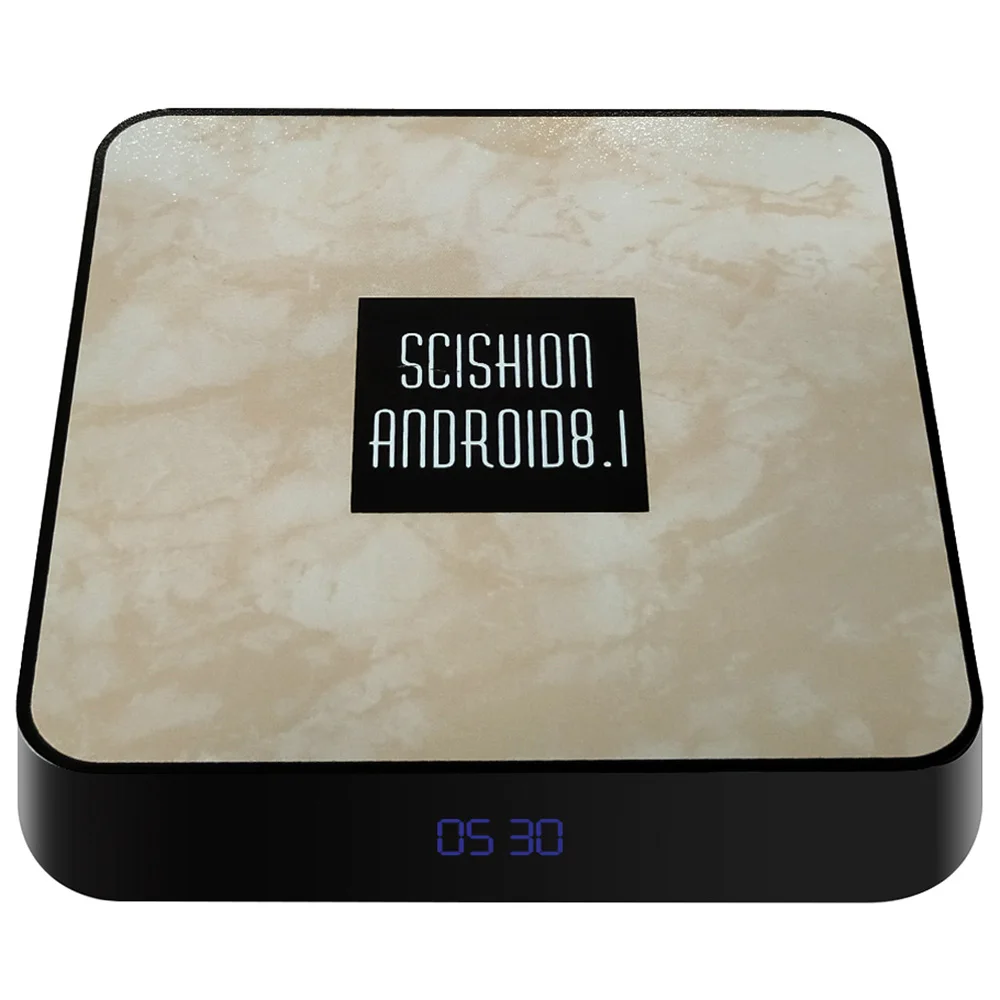 SCISHION RX4B ТВ-бокс на Rockchip 3328 Android 8 1 4 Гб Оперативная память + 32 ГБ Встроенная 2 4G Wi-Fi 100