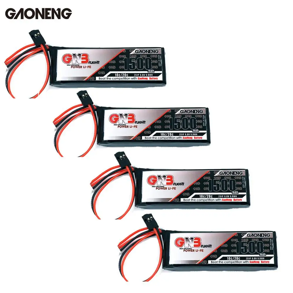 1 шт./2 шт./4 шт. Gaoneng GNB 1500 мАч 2S 10C/20C 6 в 9.9WH батарея для радиоуправляемого дрона FPV