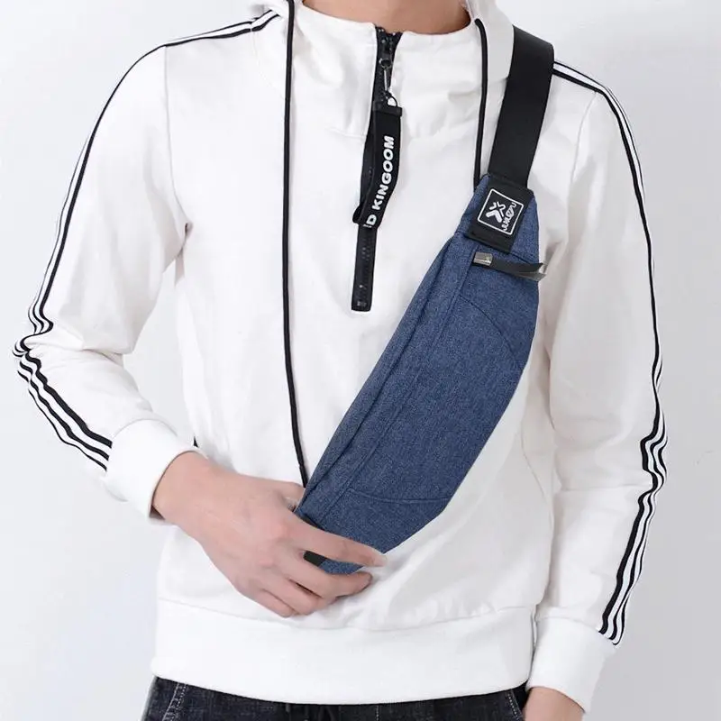 Men's Crossbody Bag Leisure Sports Packs Multi-functional Running Fitness Cell Phone Waist | Спорт и развлечения