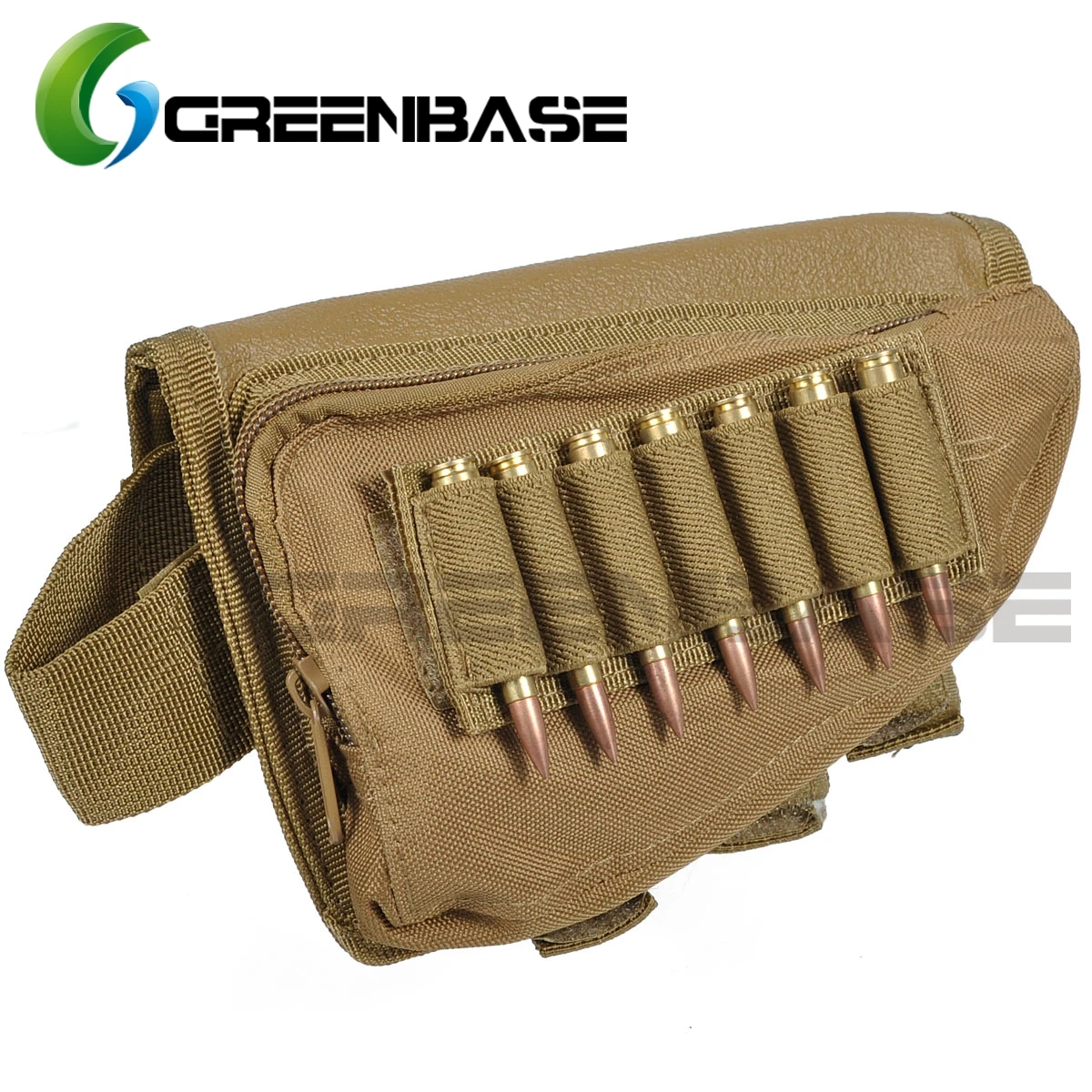 Greenbase Тактический приклад дробовик прикладом Ammo Портативный чехол в виде ракушки
