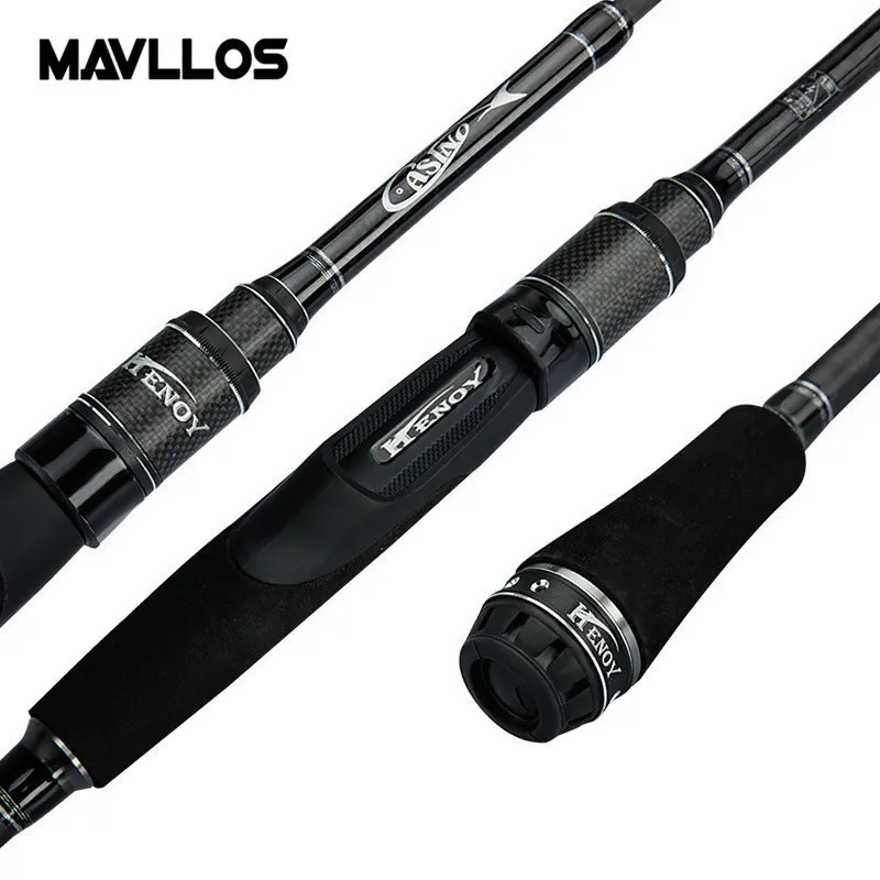 Mavllos вес приманки 8 25gCarbon Удочка 1 98 м твердость длина сжатия 54 см
