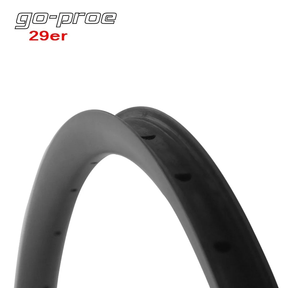 Go proe 29er MTB обод из углеродного волокна 28 мм * 25 матовый или глянцевый без крючка