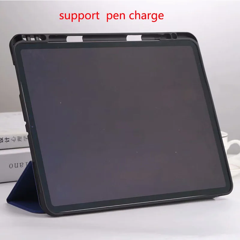 Чехол для iPad Pro 12 9 дюйма 2018 Винтажный чехол из искусственной кожи + Мягкий ТПУ