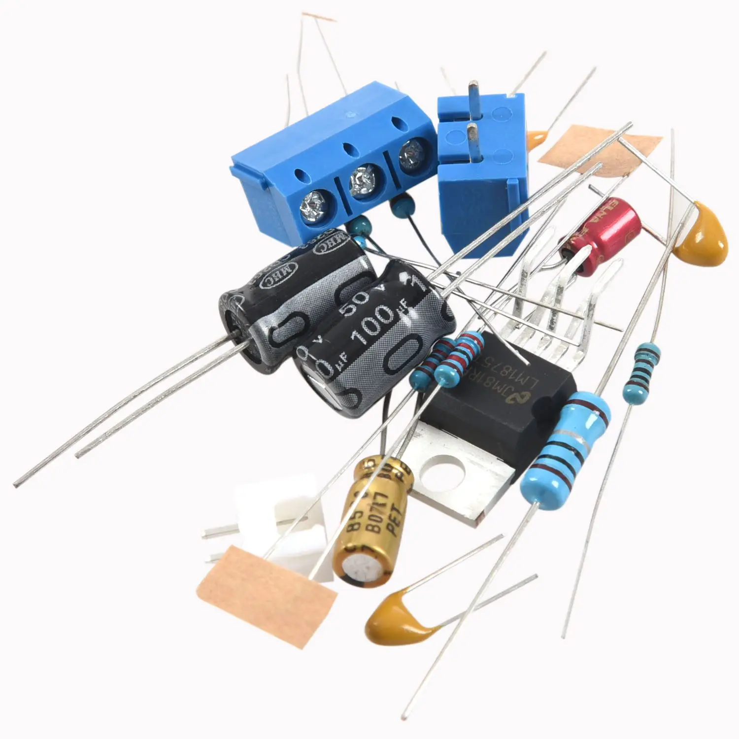 20 Вт LM1875T моно канал стерео аудио HIFI усилитель плата модуль DIY Kit | Электроника