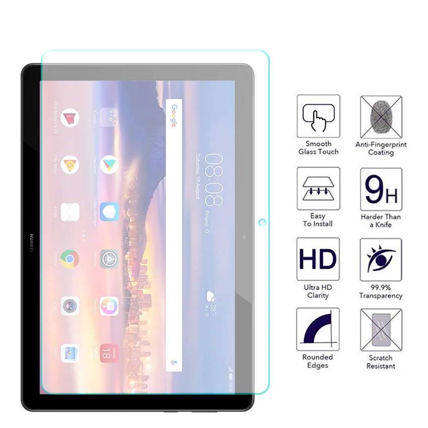 Закаленное стекло для Huawei MediaPad T5 10 0 9H Защитная пленка экрана 1