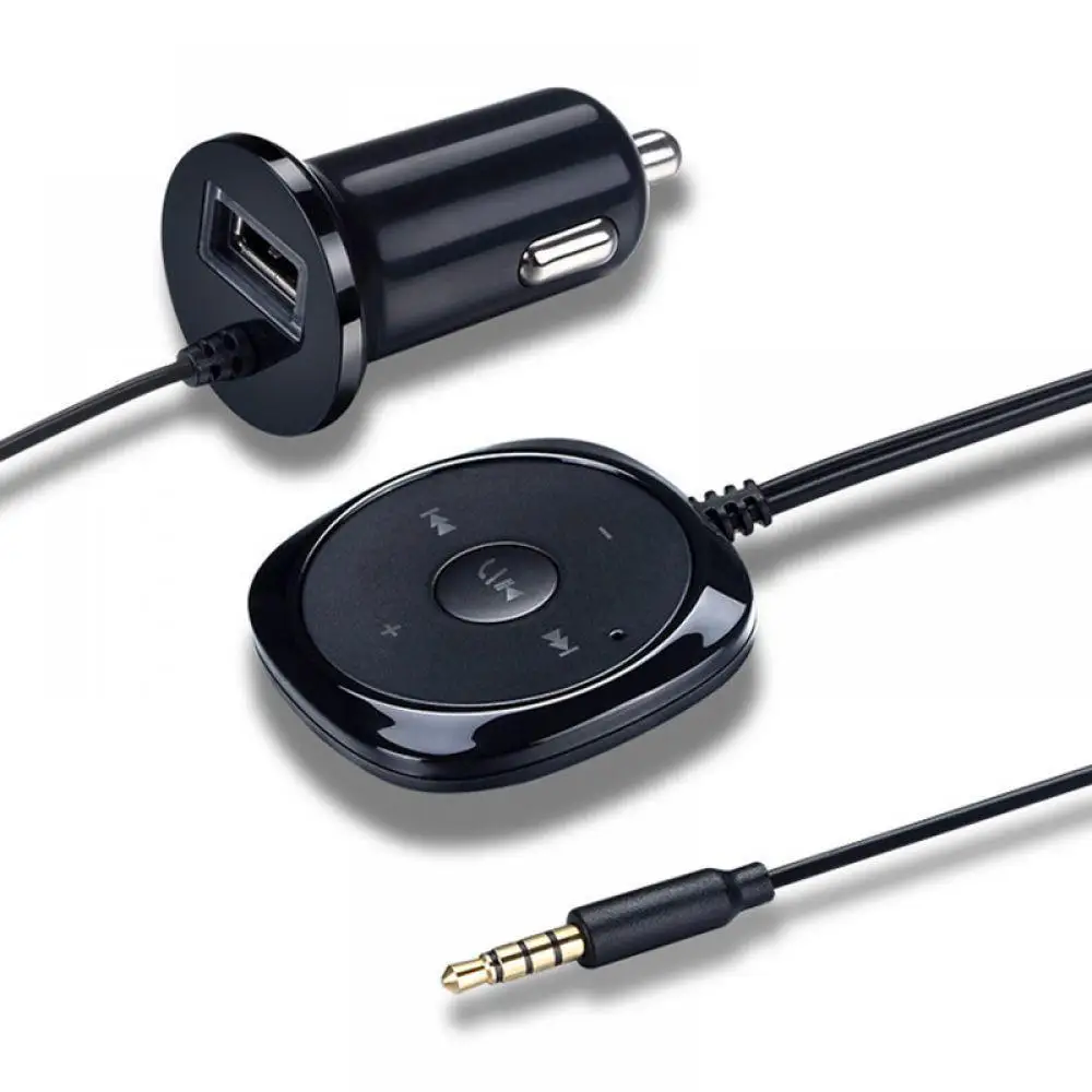Bluetooth Aux беспроводной автомобильный комплект музыкальный приемник мм 3 5 адаптер