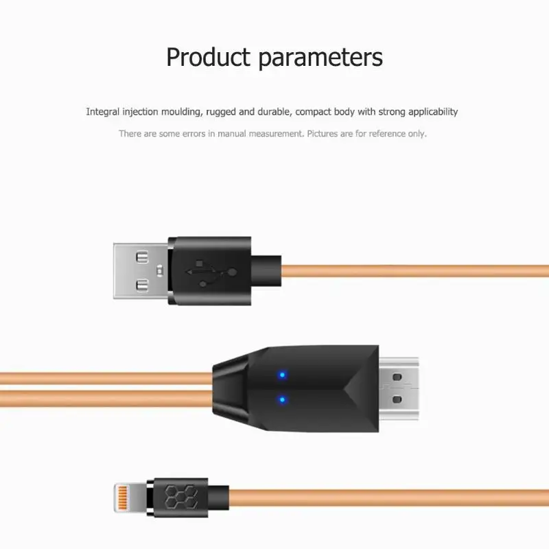 8Pin до 1080 P HDMI HDTV AV цифровой ТВ адаптер конвертер кабель провода для iPhone 6/7/8/X