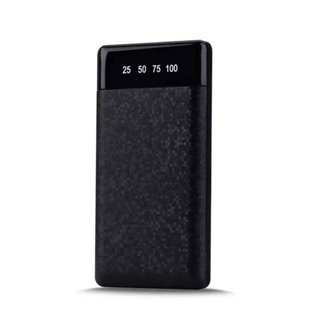 Durable Portable LCD Digital Display Dual 10000mAh USB Power Micro Bank 5V/2.1A Mobile | Мобильные телефоны и аксессуары