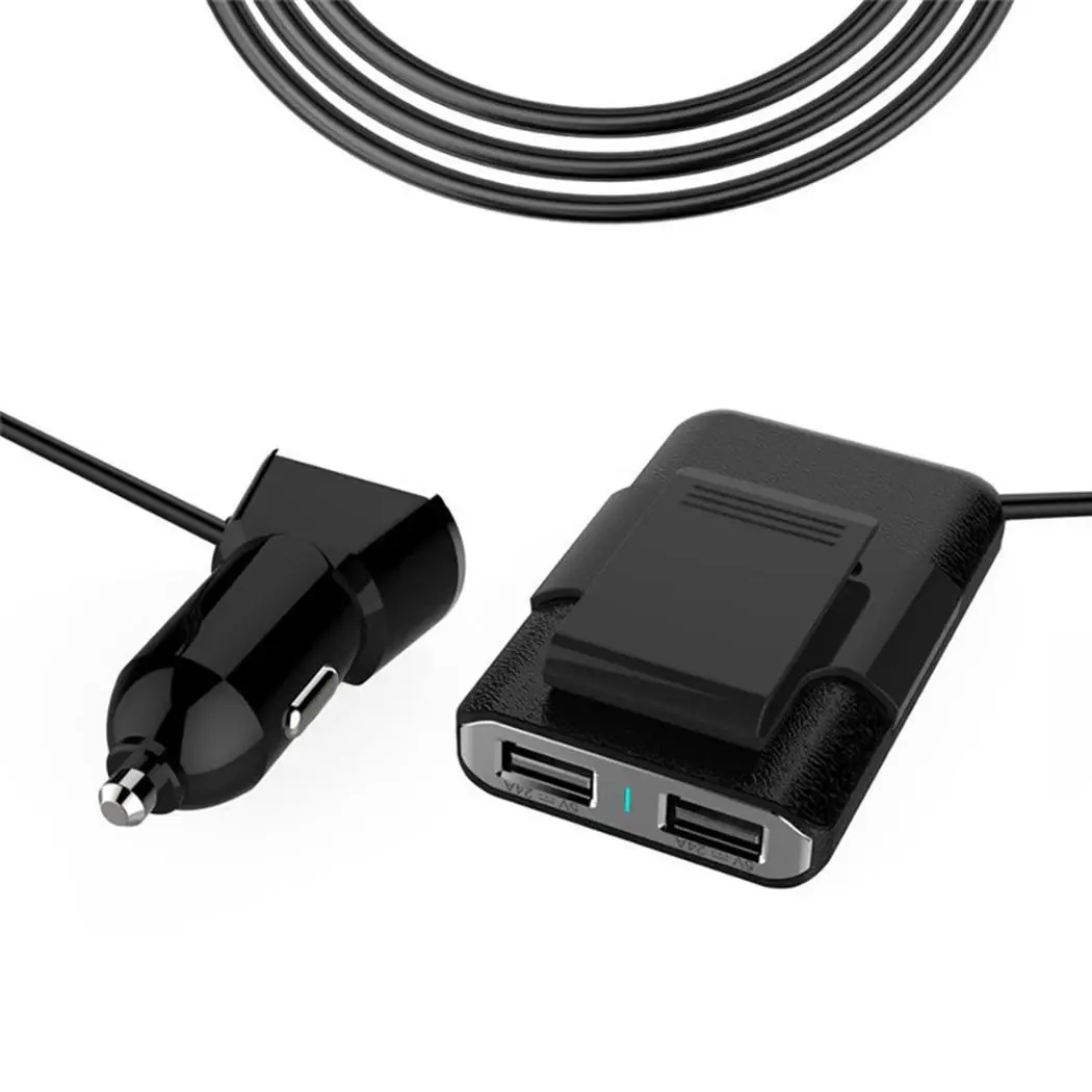 Универсальное автомобильное зарядное устройство 5 в 2 4 А с usb-портами usb-адаптер
