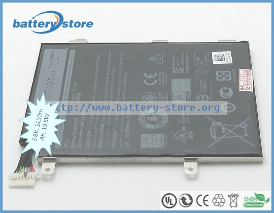 Бесплатная доставка 3 8 V 5190 mAh 19 5 W Подлинная батарея HH8J0 T03D001 HH8JO 0HH8J0 FDD57 для DELL Venue Pro
