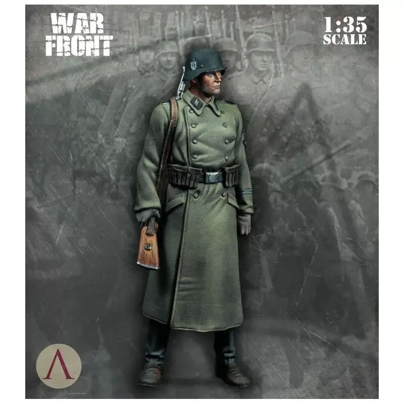 1/35 фигурки солдат из смолы немецкий модельный набор бесцветные и самособранные DE