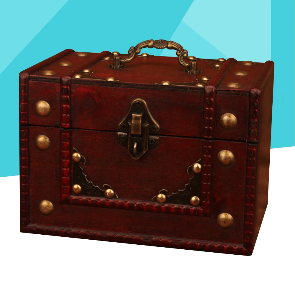 Винтажные деревянные коробки для хранения подарочная шкатулка украшений