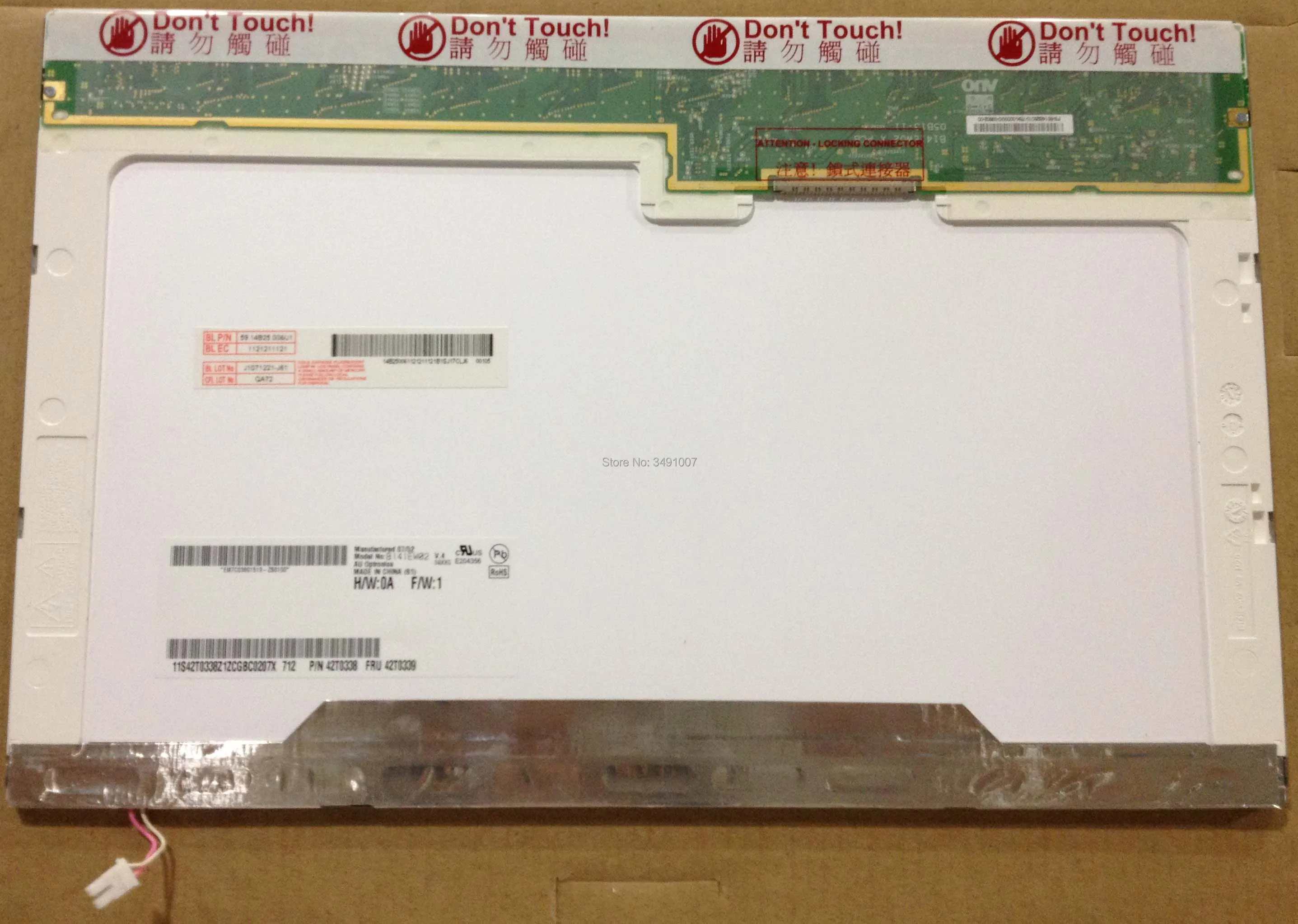 B141EW02 V.4 подходит LTN141W1-L03 L05 L01 L04 LTN141AT02 V.3 LTN141AT03 B141EW01 LP141WX3 N141I3-L01 | Запчасти для