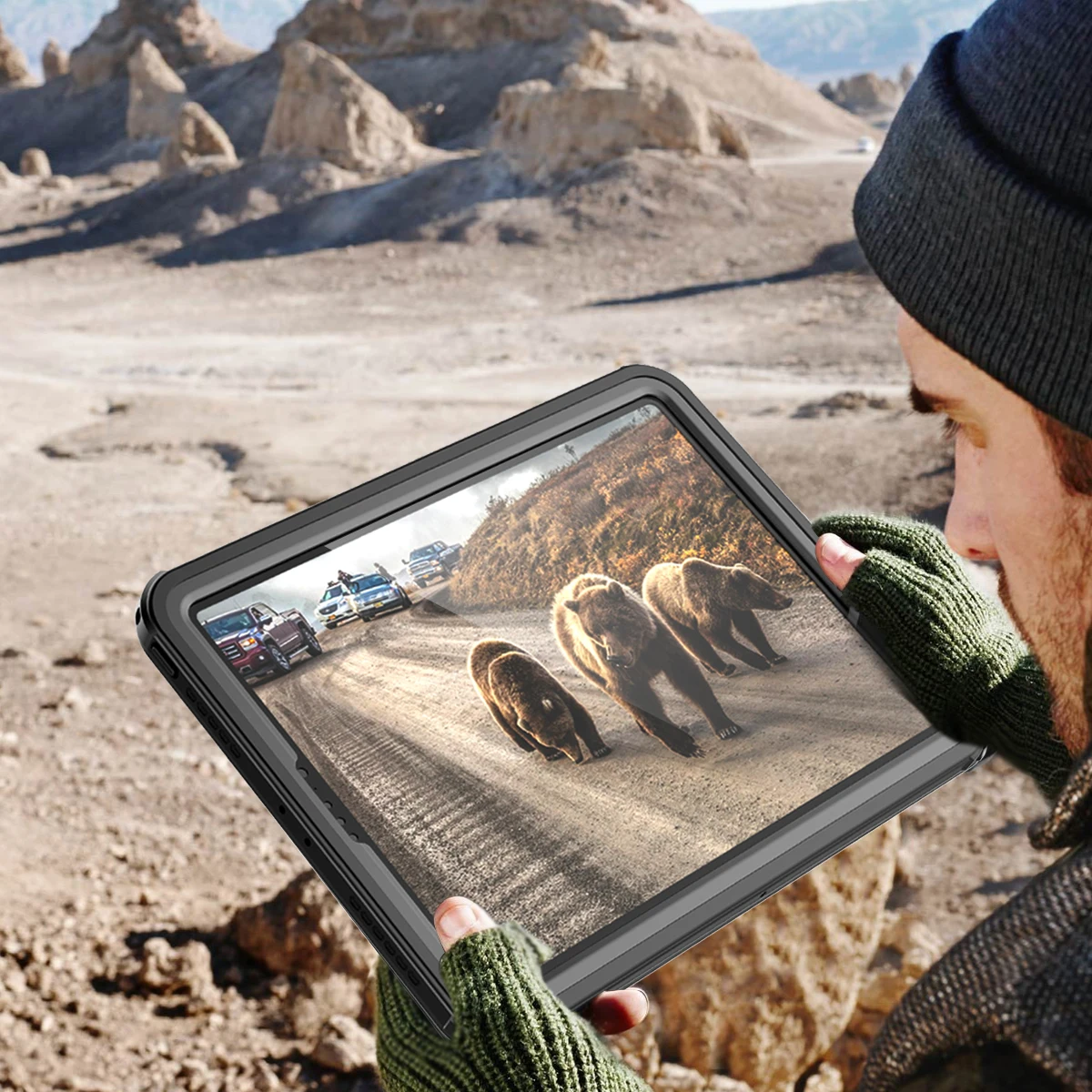 Для iPad Pro 11 дюймов 2018 чехол для планшета Водонепроницаемый подводный Дождь Снег