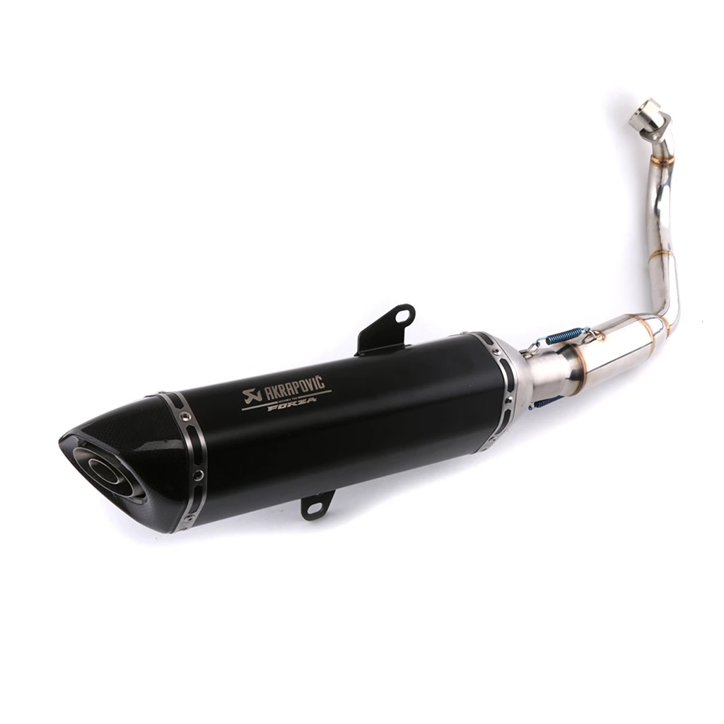 SMOK для Honda Forza 300 2018 мотоцикл из нержавеющей стали углеродного волокна дБ убийца