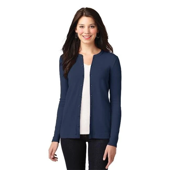 Порты и разъёмы Authority LM1008 дамы Concept Stretch Button-Front Cardigan платье Синий Темно-Малый |