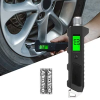 digital tire pressure gauge meter for bicycle bike car tire diagnostic tool 230 psi backlight lcd air pressure gauge tester