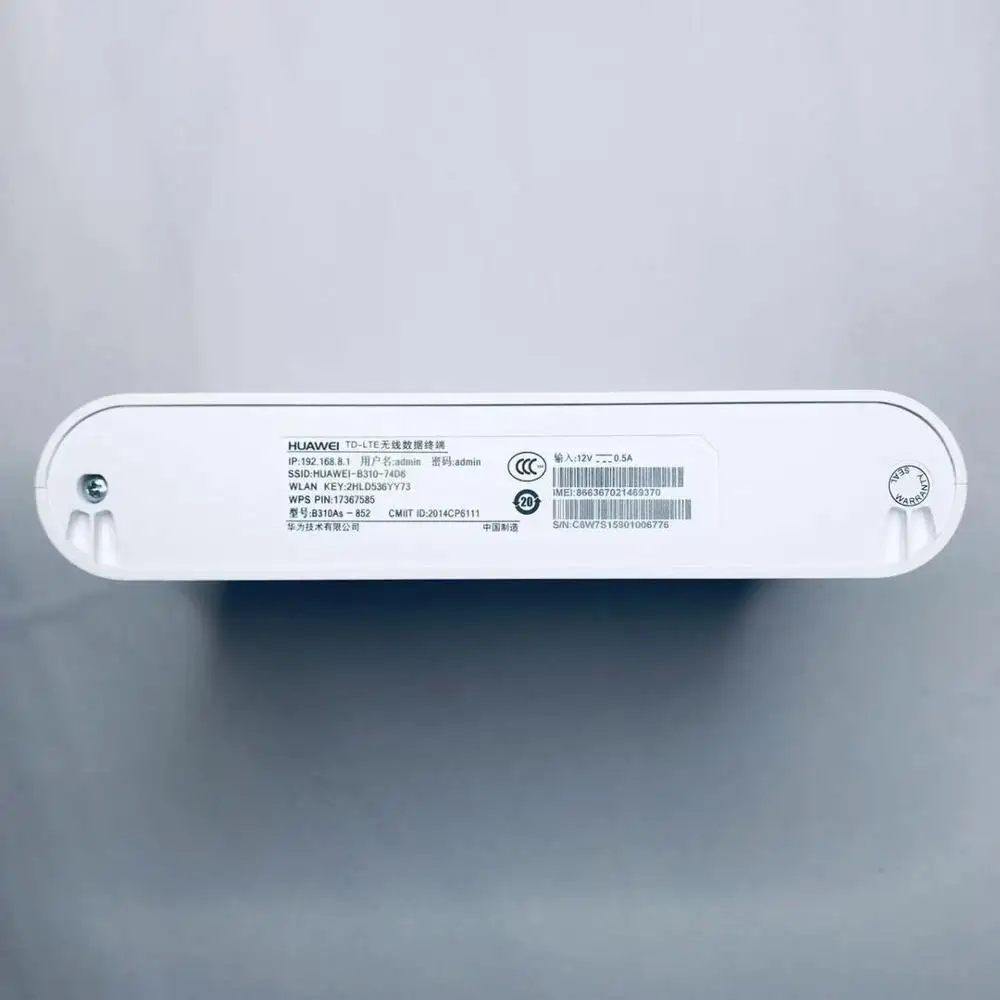 Huawei b310 b310s 852 4g Wi Fi маршрутизатор со слотом для sim карты tdd2300mhz|Беспроводные роутеры|