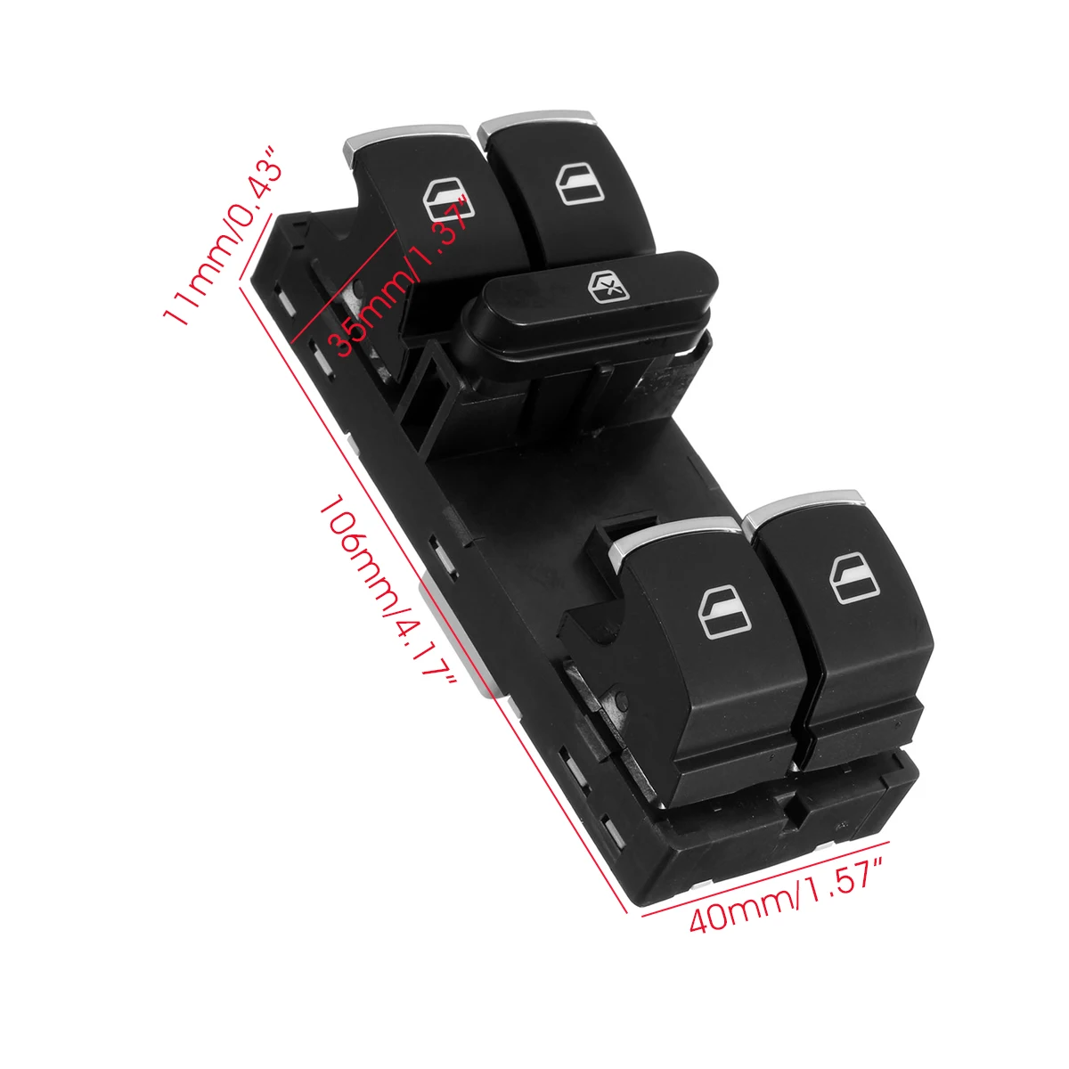 Электрическая кнопка переключения на окно 5ND 959 857 для VW Passat B6 CC Scirocco Touran Caddy Tiguan Jetta