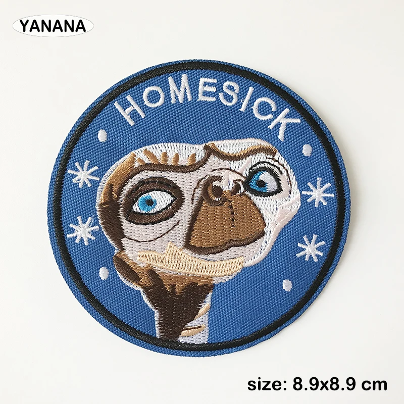 

Alien HomeSick Embroidered Iron on clothes badge collection badge