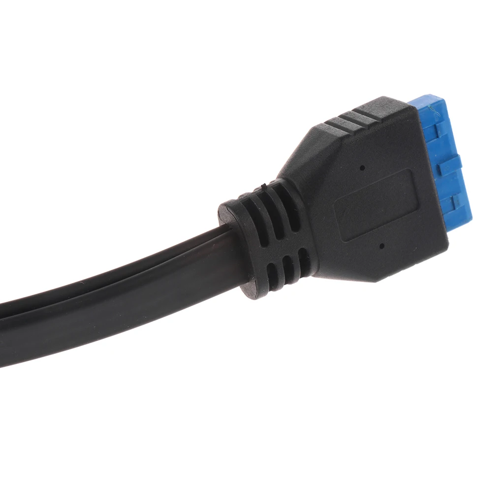 Usb 3.0 20 контактная материнская плата для 2 разъемов типа A адаптер y кабель|USB-хабы| |
