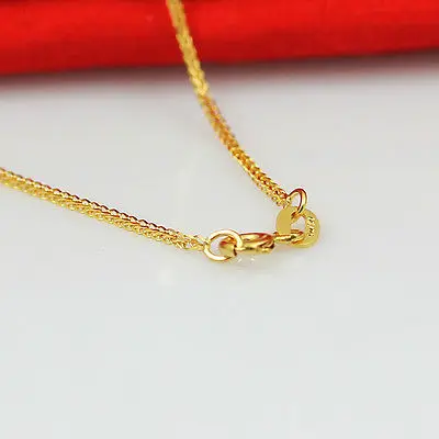 Лучшее ожерелье из искусственной кожи 18K/цепочка пшеничных звеньев|Ожерелья| |