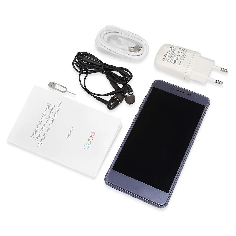 Смартфон QUBO Neptuno 4G 5 0 дюймов Android 7 четырехъядерный процессор MTK6737T 1 45 ГГц 2 Гб ОЗУ 16