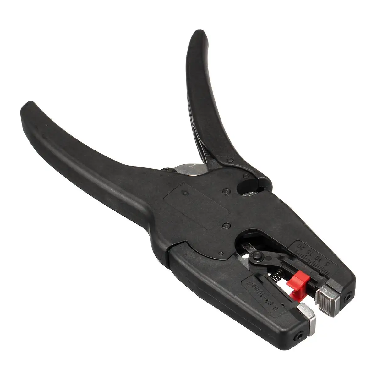 

Black Self-Adjusting Insulation Wire Stripper Plier Range 0.03-10mm2 With Wire Stripping Cutter Range 0.03-10mm Flat Nose New