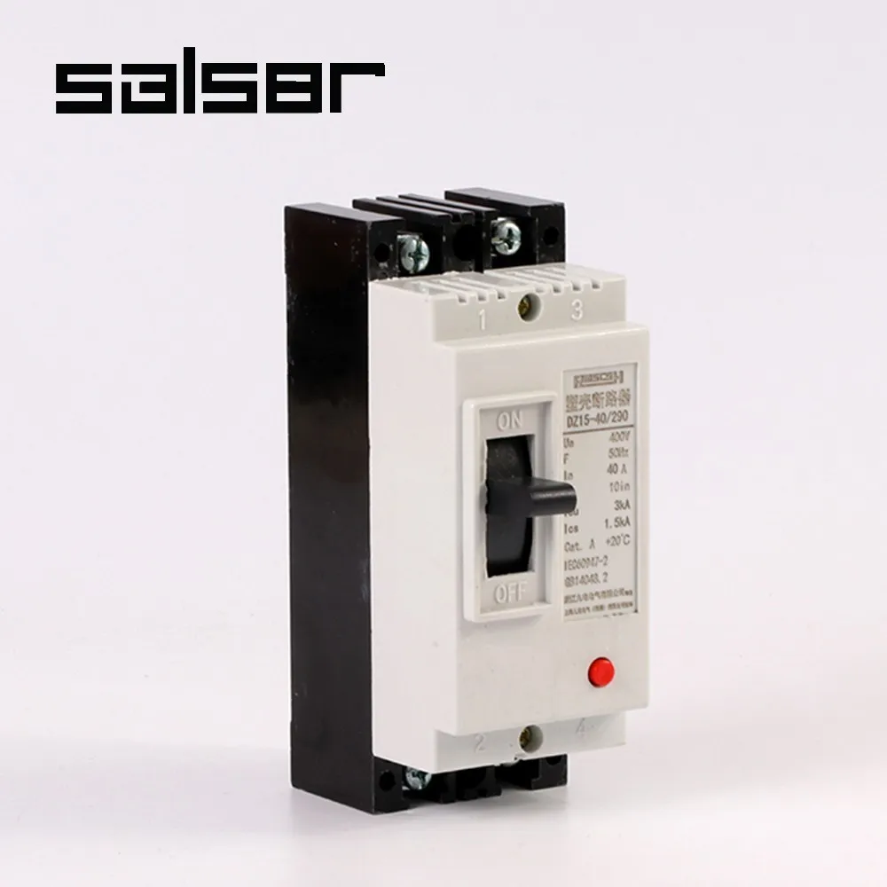 MCCB 2P 32A/40A/63A/100A атмосферный переключатель пластиковый Литой чехол автоматический