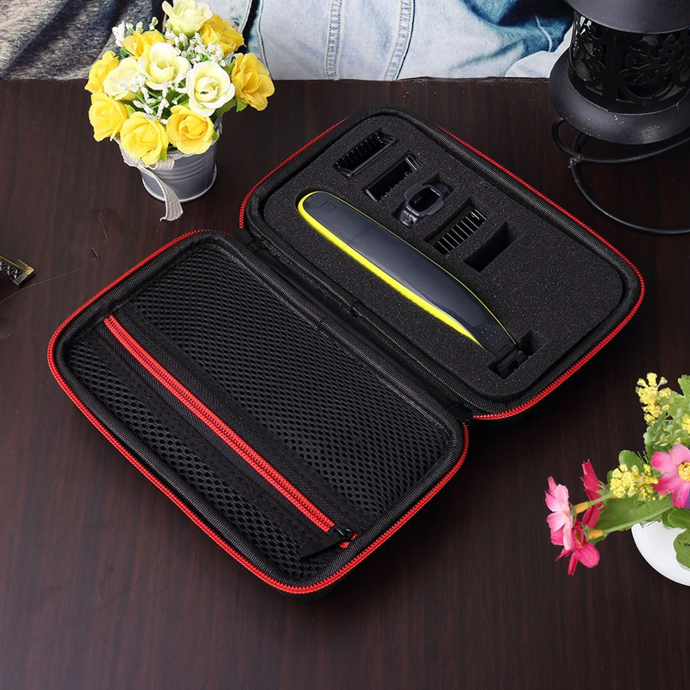 Чехол для бритвы практический двойной Органайзер на молнии сумка Philips OneBlade