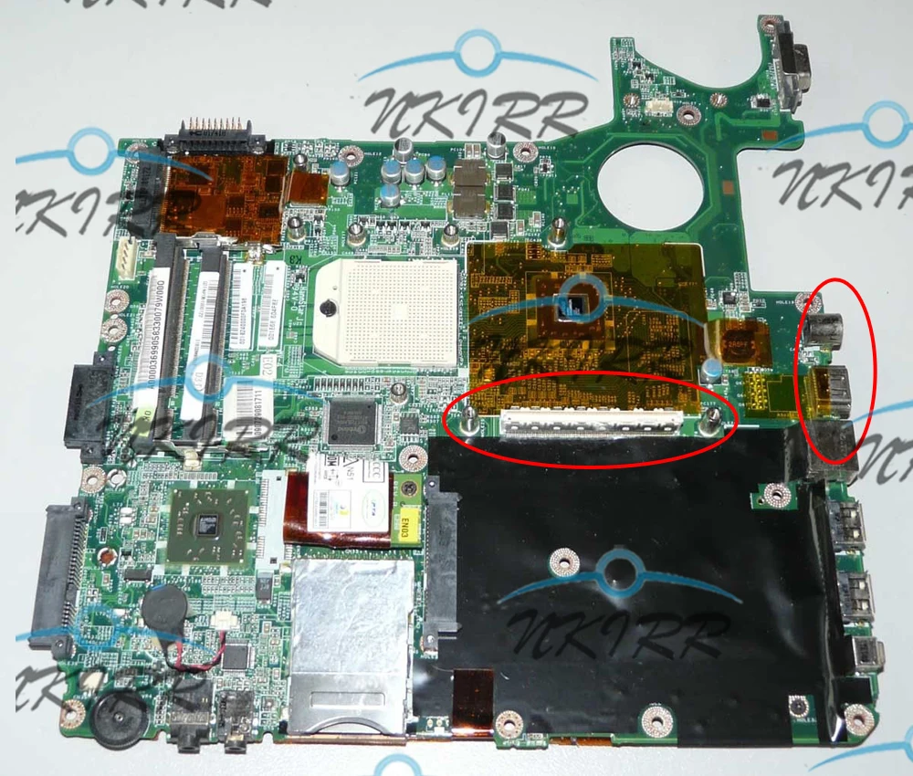 100% рабочий A000036990 A000038260 DABD3AMB6D0 REV:D с HDMI материнской платой для Toshiba Satellite P300D P300 P305 A300D