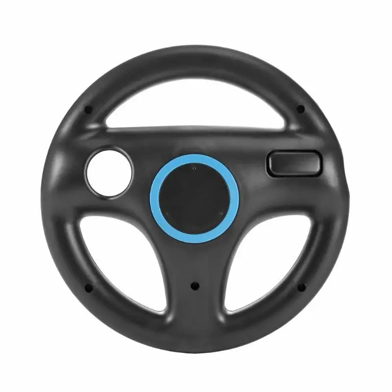 Eastvita New White Plastic Steering Wheel For Nintend for Wii Kart Racing Games Remote Controller Console | Электроника