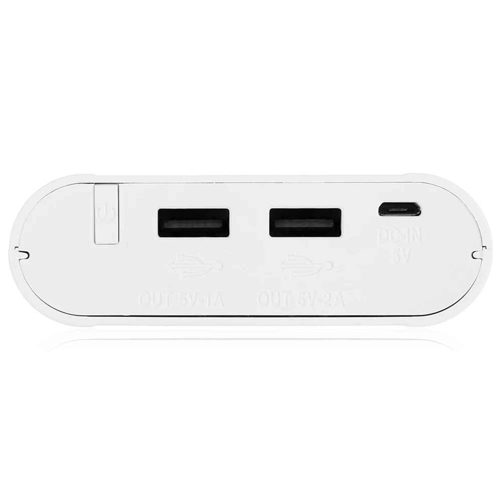 TOMO P4 умное зарядное устройство 5 V 2A/1A Мощность мобильные аккумуляторы Dual USB чехол