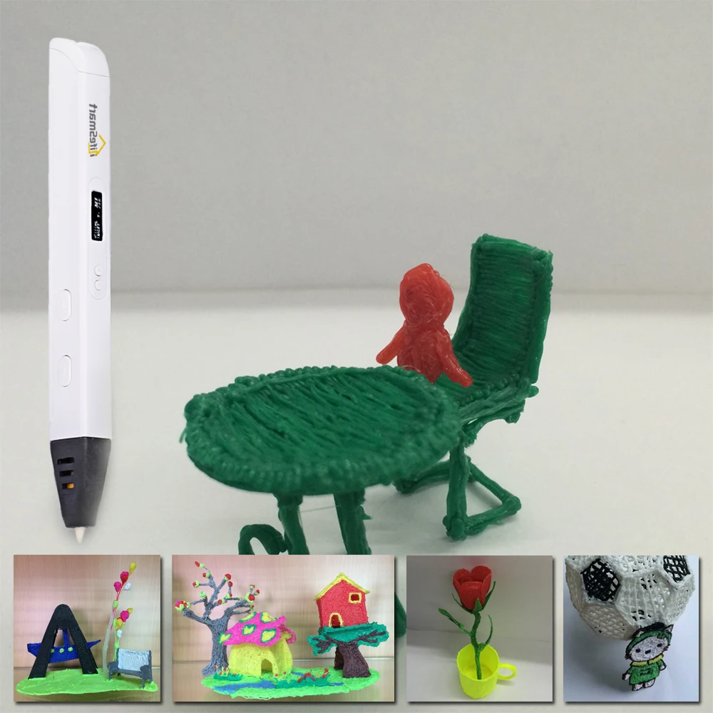 ILifeSmart 3D стереоскопическая печать Ручка с OLED дисплеем для дизайна ногтей в
