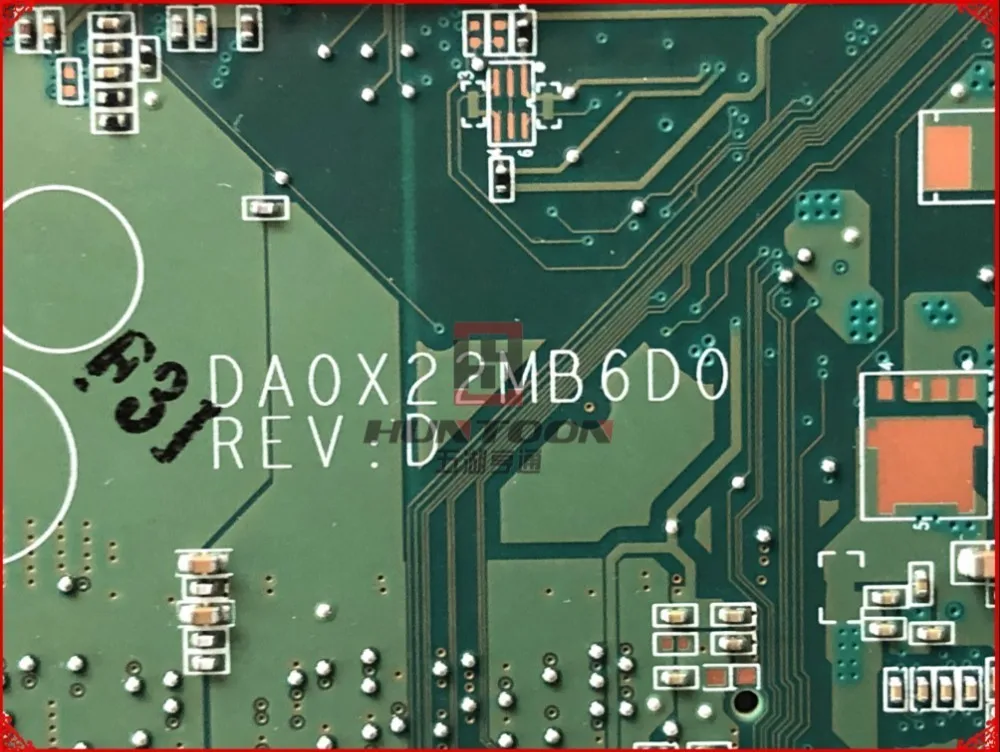 Высокое качество 809339 501 для ноутбука Pavilion 17 G серии Материнская плата 601 DA0X22MB6D0 A6 6310
