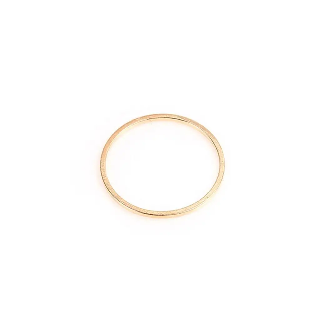 New Women Fashion Casual Round-shaped Jewelry None Charm Wedding Ring Golden Silver Rose golden | Украшения и аксессуары