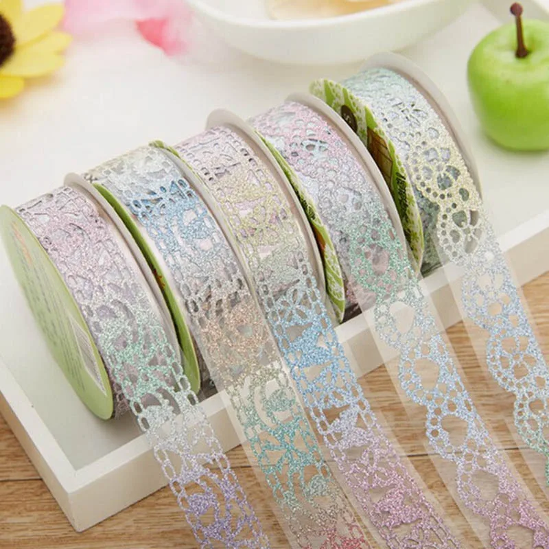 Клейкие ленты DIY для декора дневника самоклеящиеся канцелярские принадлежности