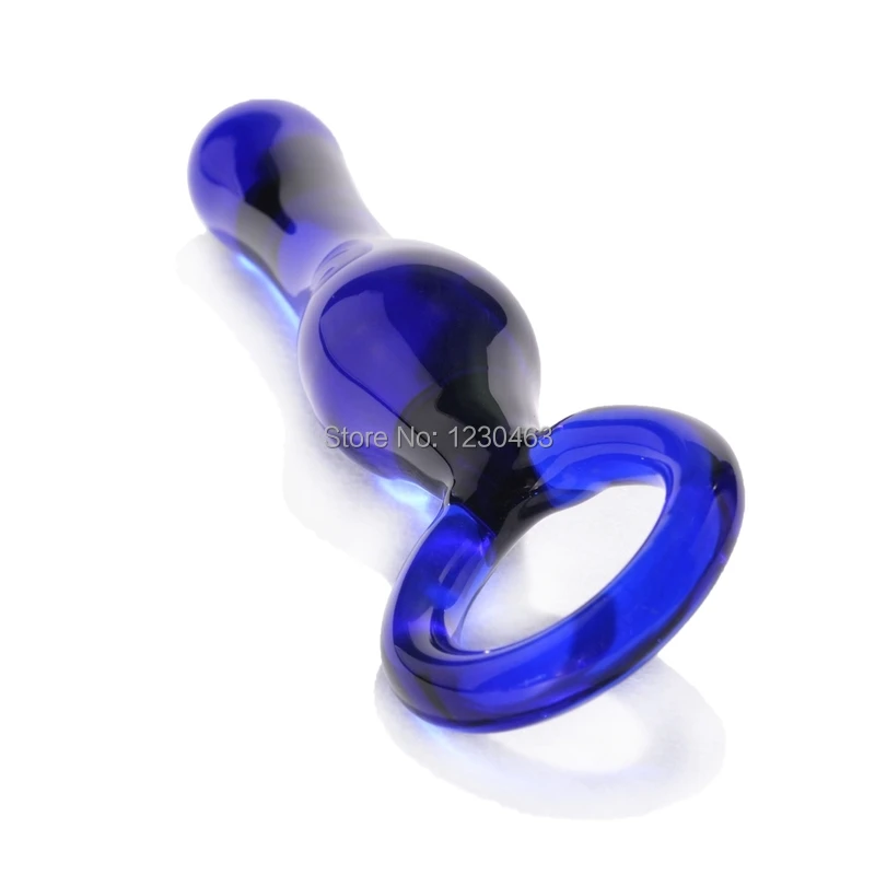 Стеклянный фаллоимитатор стимуляция точки G массажер Pyrex анальный мастурбация