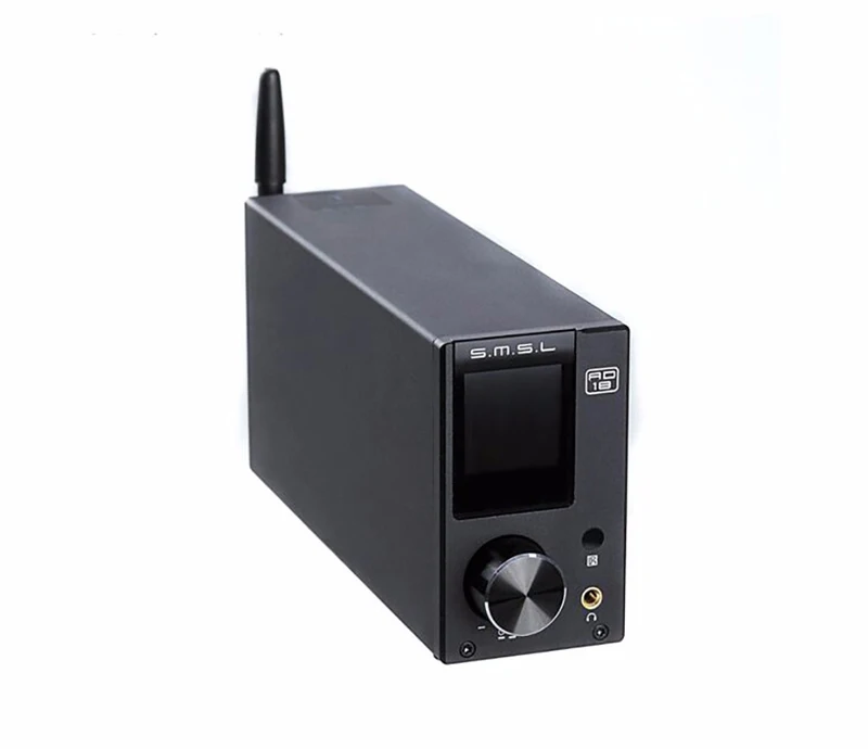 Цифровой усилитель SMSL AD18 и DAC 80 Вт * 2 DSP HIFI Bluetooth 4 NFC оптический/коаксиальный USB