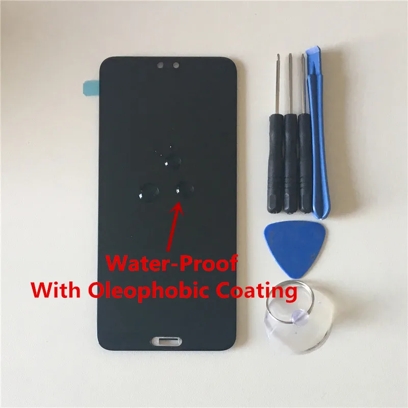 Оригинальный ЖК экран M & Sen 6 1 дюйма для Huawei P20 Pro CLT AL01 с сенсорной панелью и