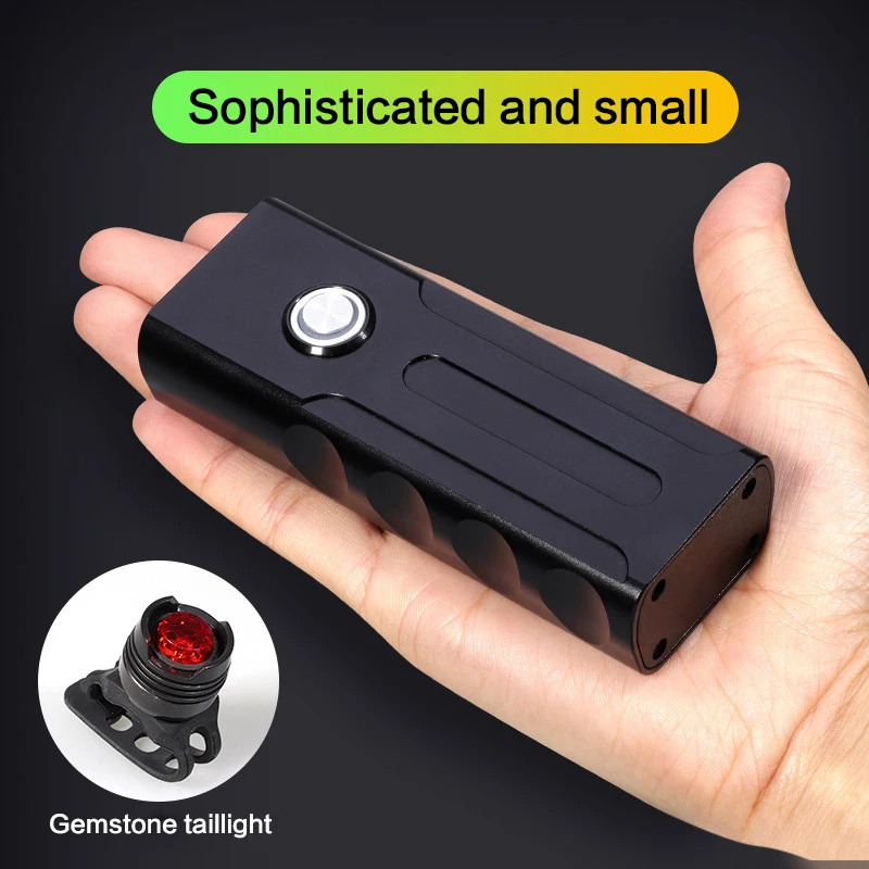 Бликовое Велосипедное оборудование BX2 горное освещение Ночная езда заряжаемая