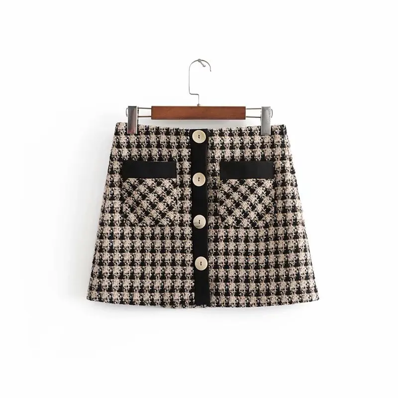 Весенняя новая мини юбка средней длины для женщин|Женские юбки| |