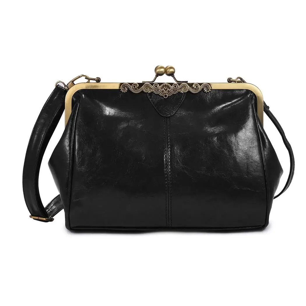 Металлическая внутренняя сумка с карманом квадратная однотонная застежка на