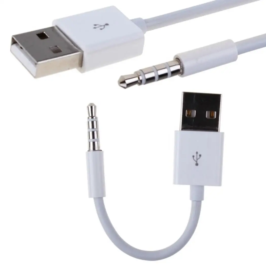 3 5 мм разъем AUX для USB 2 0 зарядное устройство Синхронизация данных аудио кабель